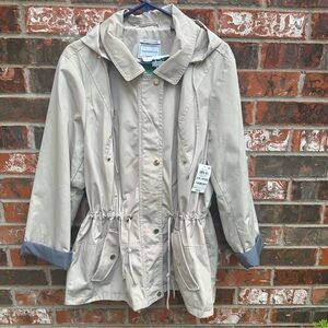 Charter Club Hooded Anorak Coat (Size XL, new with tags)